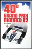Monaco Grand Prix, 1982 Posters by Geo Ham