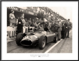 British Grand Prix at Silverstone, 1956 Print by Alan Smith