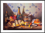 Delft Tiles and Fine Champagne Posters by Raymond Campbell