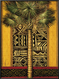 African Evening I Prints by Andre Mazo