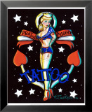 Pray for a Good Tattoo Affiche par Kirsten Easthope