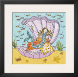 Mermaid Prints by Sarah Battle