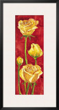 Rose in Rosso Posters by Giuseppina Tartagni