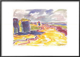 Beach with Baskets, c.1909 Prints by Karl Schmidt-rotluff