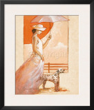 White Lady with Dalmation Posters by Joadoor 