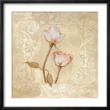 Romantique Roses Lámina por Gretchen Shannon