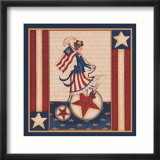 Star Spangled Girl Plakater av Leslie J. Beck