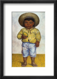 Petit garçon mexicain Posters par Diego Rivera