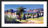 Palmenweg Poster von David Short
