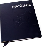 The New Yorker 2012 Desk Diary, Navy Blue Faux Leather Desk Diary