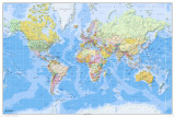 World Map-2011 English Posters