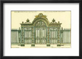 Portail du palais Affiches par Jean-Francois de Neufforge