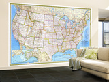 United States 1982 Wall Mural – Large