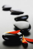 Zen Stones-Red Prints