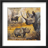 Safari I Plakat av Peter Blackwell