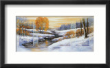 Winter-Triptychon Poster von Johan De Jong