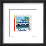 Police Car Posters by Lila Rose Kennedy