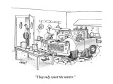 "They only want the starter." - New Yorker Cartoon Premium Giclee Print by Tom Cheney