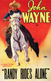 Randy Rides Alone Masterprint