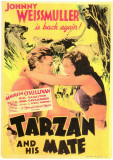 Tarzán y su compañera (Tarzan and his Mate) Lámina maestra