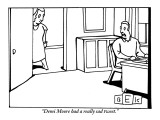 "Demi Moore had a really sad tweet." - New Yorker Cartoon Premium Giclee Print by Bruce Eric Kaplan