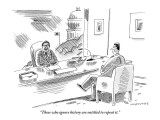 "Those who ignore history are entitled to repeat it." - New Yorker Cartoon Premium Giclee Print by Mick Stevens