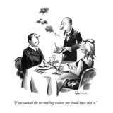 "If you wanted the no-smoking section, you should have said so." - New Yorker Cartoon Premium Giclee Print by Eldon Dedini
