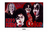 Kiss Kids on Coke Lámina maestra por English Ron Kiss Kids on Coke Lámina maestra por English Ron