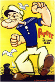 Popeye the Sailor Man Masterprint