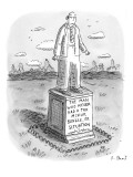 "The Man Who Never Had a Tax Mix-Up, Bungle, or Situation."  - New Yorker Cartoon Premium Giclee Print by Roz Chast