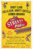 The Streets of Paris Masterprint