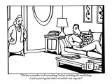 "Did you remember to do everything I asked, even the small things I said i…" - New Yorker Cartoon Premium Giclee Print by Bruce Eric Kaplan