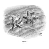 "Shalom!" - New Yorker Cartoon Premium Giclee Print by John Kane