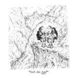 "Isn't this fun?" - New Yorker Cartoon Premium Giclee Print by Edward Koren