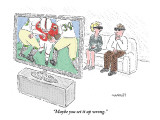 "Maybe you set it up wrong." - New Yorker Cartoon Premium Giclee Print by Robert Mankoff