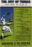Art of Tennis and How to Play It Masterprint