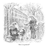 "How is it gendered?" - New Yorker Cartoon Premium Giclee Print by Edward Koren