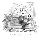 "A MacArthur, the lecture circuit, and thou!" - New Yorker Cartoon Premium Giclee Print by Victoria Roberts