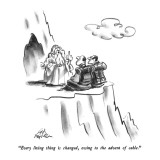 "Every living thing is changed, owing to the advent of cable." - New Yorker Cartoon Premium Giclee Print by Ed Fisher