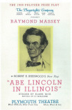Abe Lincoln in Illionis Masterprint