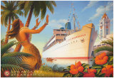 Aloha Towers Poster von Kerne Erickson