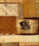 Collage africano I Poster por Tom Alan