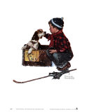 Boy Meets His Dog Posters af Norman Rockwell Boy Meets His Dog Posters af Norman Rockwell