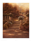 An Edwardian Garden Print by Betsy Brown