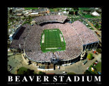 Beaver Stadium - Pennsylvania Prints by Mike Smith