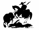 Bullfight I Poster av Pablo Picasso