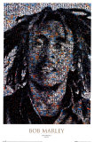 Mosaico de Bob Marley Pósters