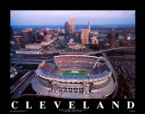 Browns Stadium - Cleveland, Ohio Posters by Mike Smith