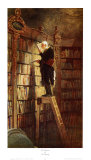 Bookworm Kunstdrucke von Carl Spitzweg