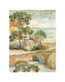 Coastal Villa Prints by Charlene Winter Olson
